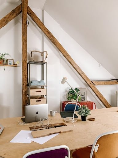 office in loft