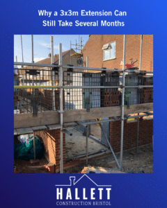 Why a 3x3m Extension Can Still Take Several Months