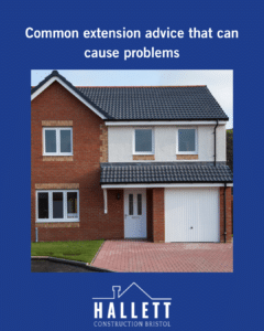 Common extension advice that can cause problems