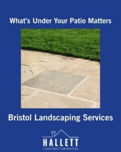 What is under your patio matters