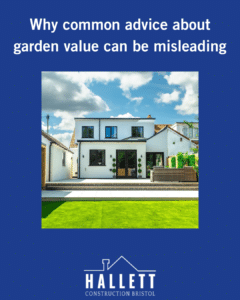Why common advice about garden value can be misleading