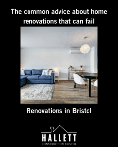 The common advice about home renovations that can fail
