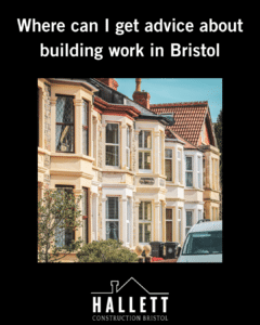 Where can I get advice about building work in Bristol